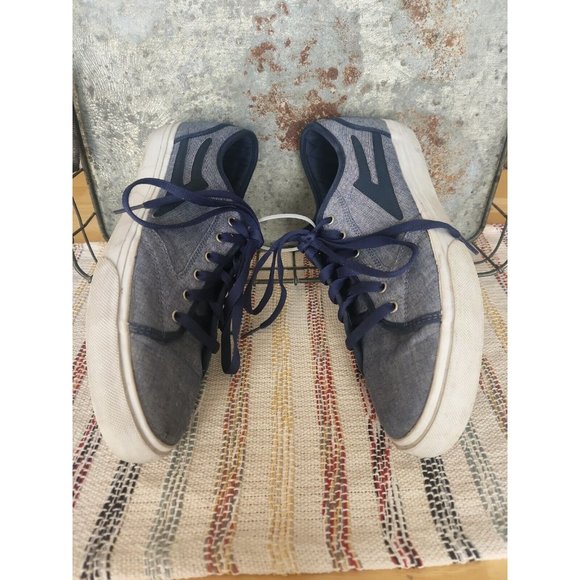 Lakai Men's Skateboard Shoes Sz 11  Blue Ms113-0228-a00 - Picture 2 of 8